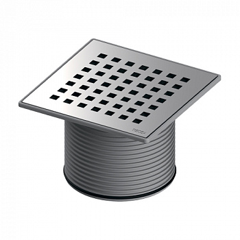 TECE 3660008 Декоративная решетка TECEdrainpoint S quadratum, 150 мм, в стальной рамке, с монтажным элементом