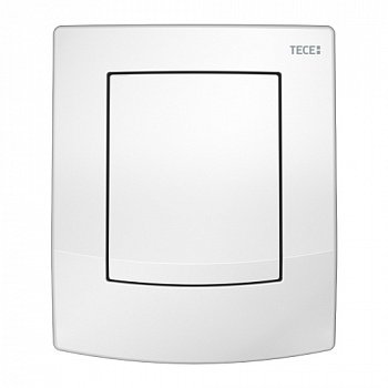 Пластиковая панель (кнопка) смыва для писсуара TECEambia, белая, 9242100
