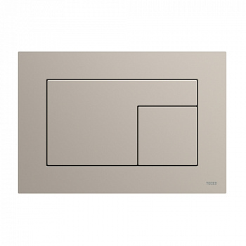 TECE 9240733 Панель (кнопка) смыва для унитаза TECEvelvet, поверхность FENIX, Beige Arizona / Серовато-бежевая, покрытие против отпечатков пальцев