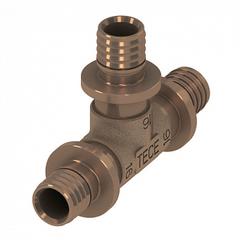 ТЕСЕ 710150 Тройник TECEflex 50 x 50 x 50, бронза
