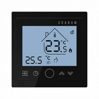 Комнатный термостат URANUM TL Control черный