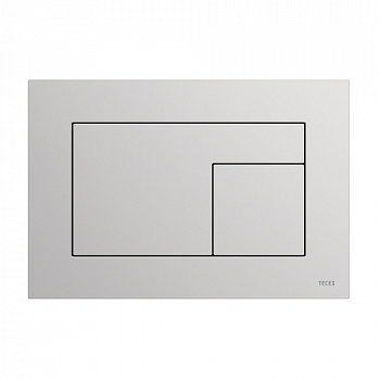 TECE 9240734 Панель (кнопка) смыва для унитаза TECEvelvet, поверхность FENIX, Grigio Efeso / Каменно-серая, покрытие против отпечатков пальцев