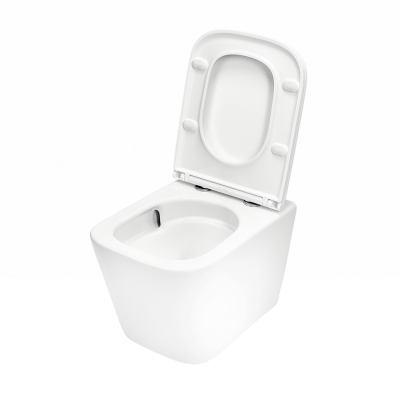 TECE 9700996 Унитаз подвесной TECEspring S  с крышкой микролифт  и смывом торнадо