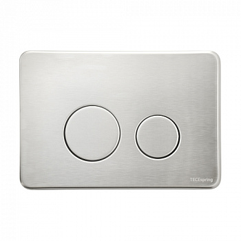 TECE S240502 Металлическая панель (кнопка) смыва для унитаза TECEspring SL, нержавеющая сталь, сатин, покрытие против отпечатков пальцев