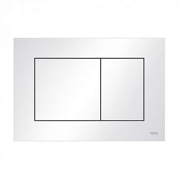 TECE 9240400 Пластиковая панель (кнопка) смыва для унитаза TECEnow, белая глянцевая