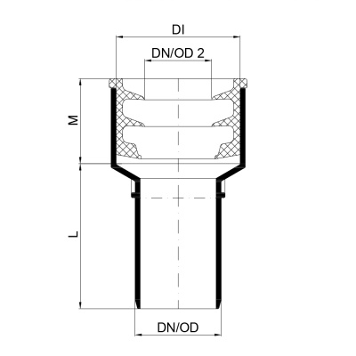 Сифонный фитинг, серия NG