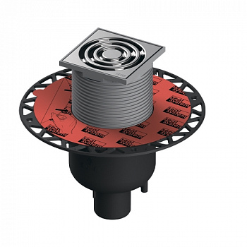 ТЕСЕ 3601300 Трап дренажный TECEdrainpoint S 130, вертикальный с универсальным фланцем Seal System