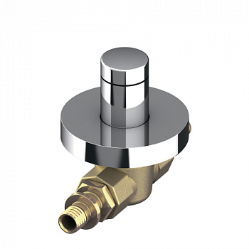 ТЕСЕ 751120 Шаровой кран TECEflex с декоративным колпачком 20x20