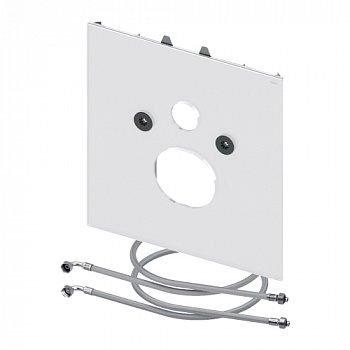 Нижняя стеклянная панель TECElux для TECEone, белая, 9650109