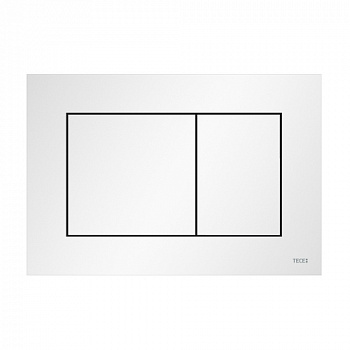 TECE 9240417 Пластиковая панель (кнопка) смыва для унитаза TECEnow, белая матовая