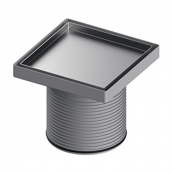 TECE 3660011 Основа для плитки TECEdrainpoint S, 150 мм, из нержавеющей стали, в стальной рамке, с монтажным элементом