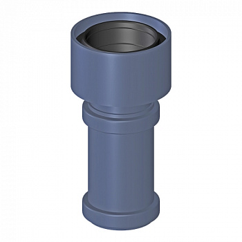 Патрубок для соединения гладкого конца трубы POLO-KAL NG с гладким концом чугунной или фиброцементной трубы
