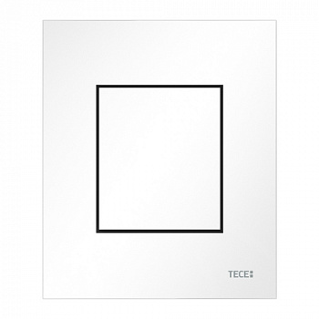 Пластиковая панель (кнопка) смыва для писсуара  TECEnow, белая глянцевая, 9242400