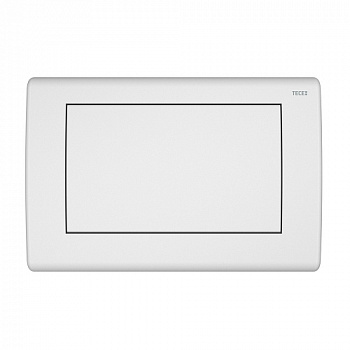 TECE 9240312 Металлическая панель (кнопка) смыва для унитаза TECEplanus, одинарная система смыва, белая матовая