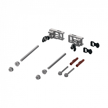 Крепление модуля TECEprofil с регулировкой глубины монтажа и быстрой фиксацией, 9380014