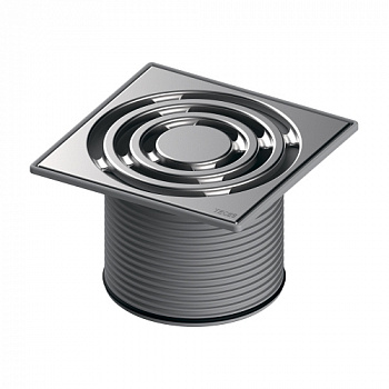 TECE 3660004 Декоративная решетка TECEdrainpoint S, 150 мм, в стальной рамке, с монтажным элементом