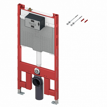 TECE 9300500 Инсталляция для унитаза TECEprofil со сливным бачком Octa II, 8 см, установочная высота 1120 мм