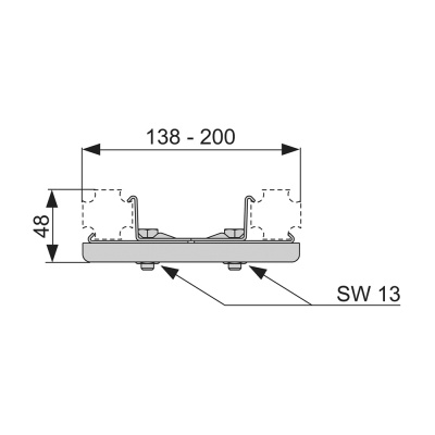 Универсальное соединение TECEprofil, 9018002