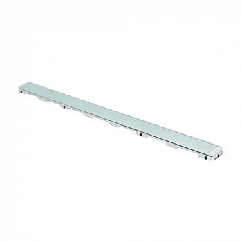 Стеклянная панель TECEdrainline для душевого канала, прямая, стекло зеленое, 1500 мм, 601590